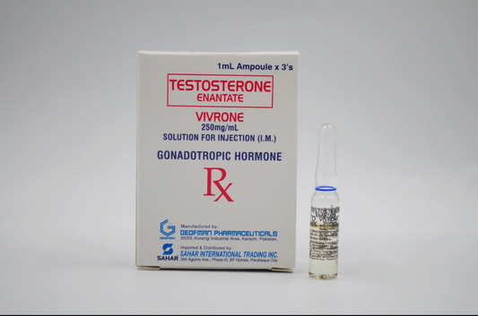 Testosterone Enantate (250mg/mL) 3 Ampules