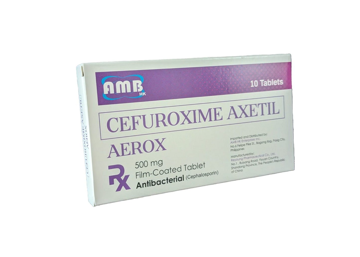 Cefuroxime Axetil (500mg) 15 Tablets