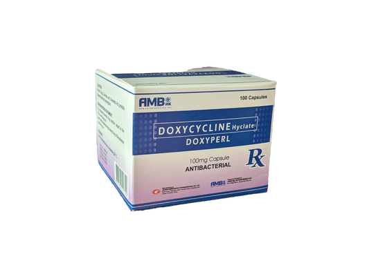 Doxycycline (100mg) 30 Capsules